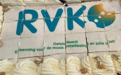 Taart na inspectiebezoek!